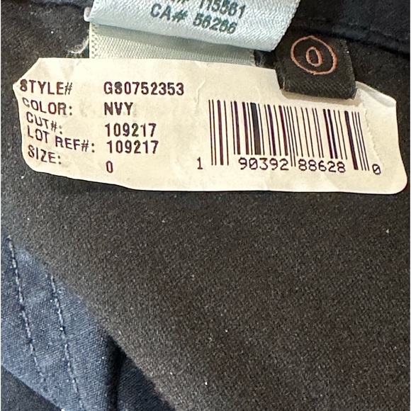 Jen 7 Navy Utility “7 for all mankind” skinny ankle Size 0 - Picture 5 of 12